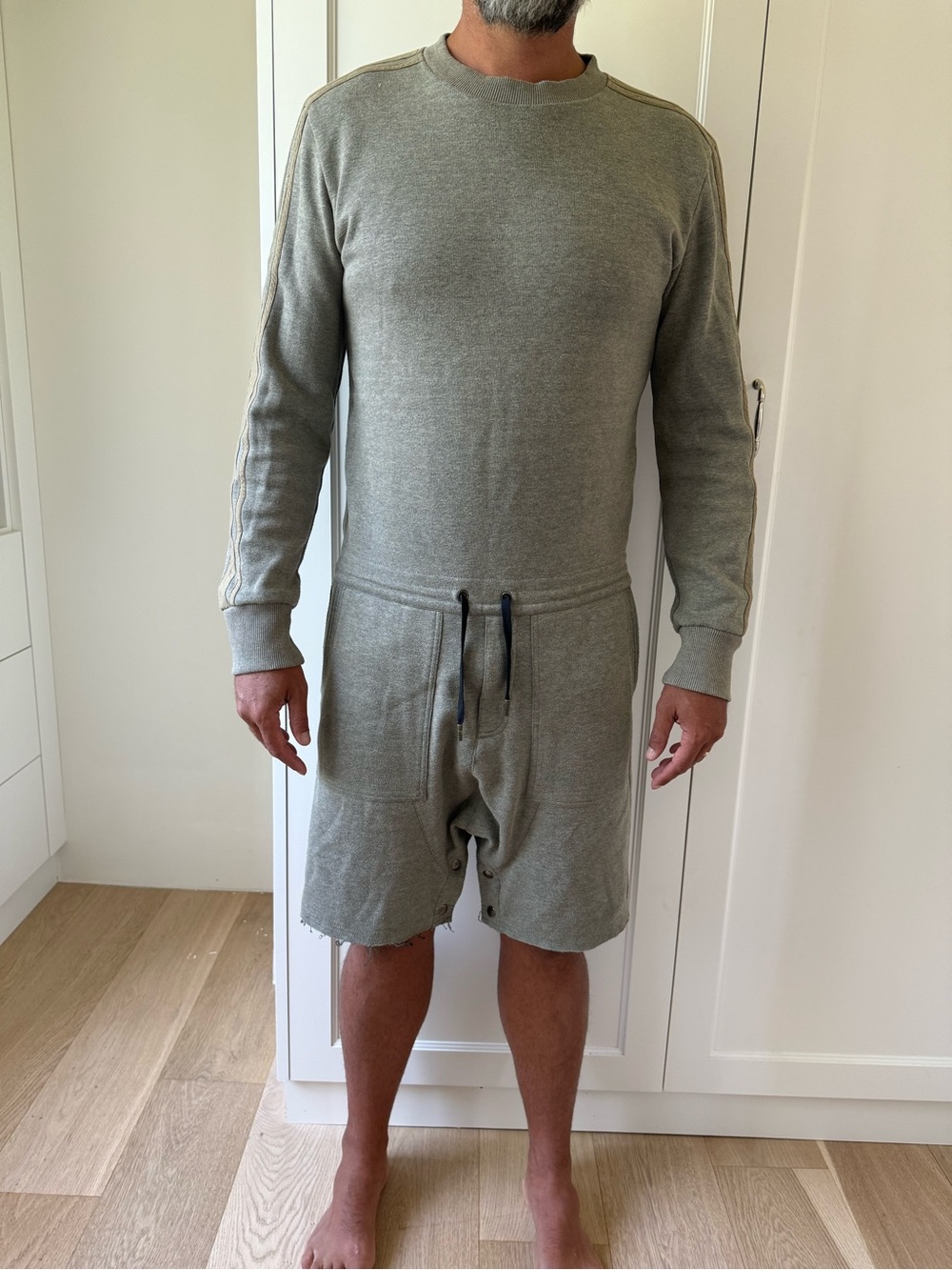 Skingraft Men's Drawstring Athletic Romper